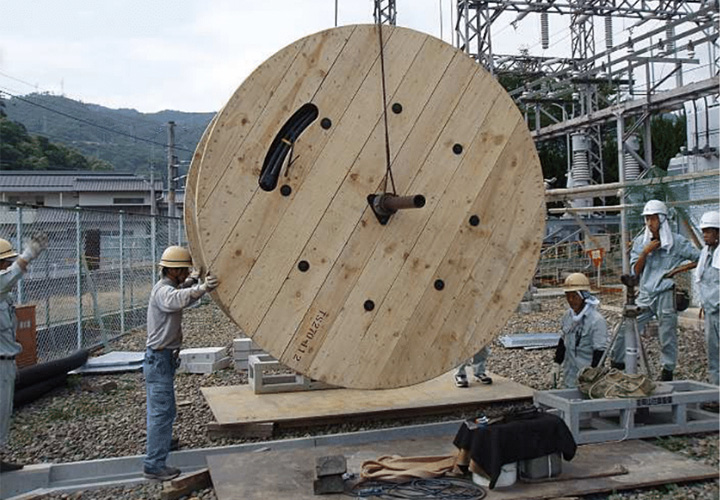 高圧ケーブル更新工事の写真4